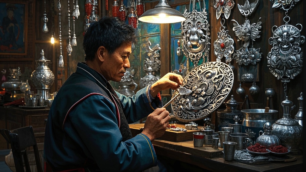 银饰叮当响：苗族银匠如何敲打出传承百年的图腾记忆