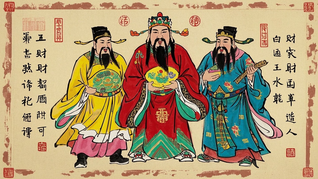 过年前必懂！道家五路财神信仰+开财库符+财神咒念法全攻略